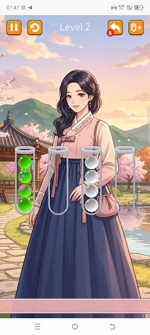 Sorting Balls Romantic Screenshot 3