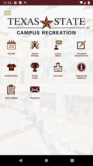 Texas State University Campus Recreation Screenshot 0