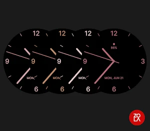 Rose Gold Watch Face Screenshot 2