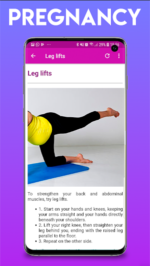 Pregnancy Exercises Screenshot 0