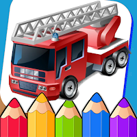 Fire Truck coloring book