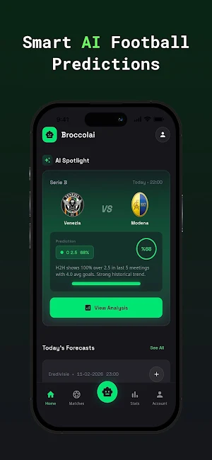 BroccolAi: Football Prediction Screenshot 0