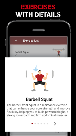 Leg Workout for Men - Thigh, Muscle Fitness 30 Day Screenshot 2