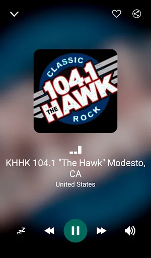 Radio rock music Screenshot 1