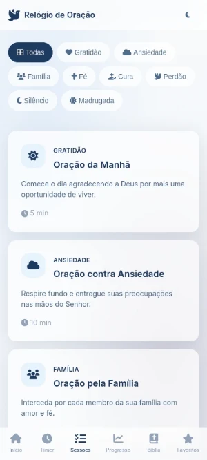 Relógio de Oração Screenshot 3