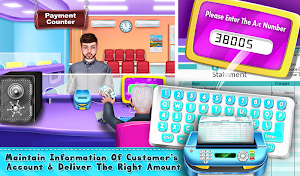 My Virtual Bank ATM  Machine Simulator Game Screenshot 3
