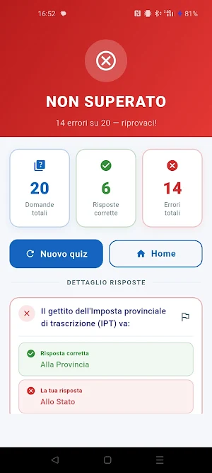 Quiz Taxi & NCC Verona Screenshot 2
