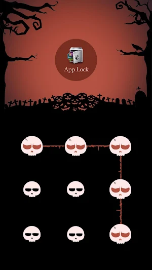 AppLock Theme Halloween Screenshot 1