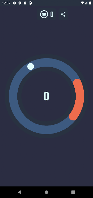 CIRCLE LOOPER - Reflexes test Screenshot 1