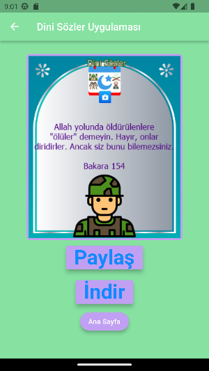 Dini Sözler Screenshot 1