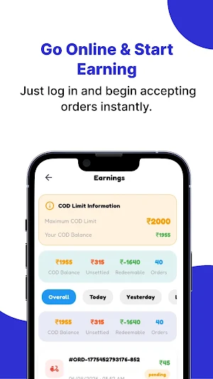 Delybees-Delivery Screenshot 3