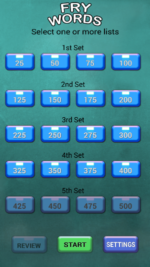 Fry Words (Free) Screenshot 2