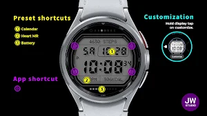JW146 jwstudio watchface Screenshot 2