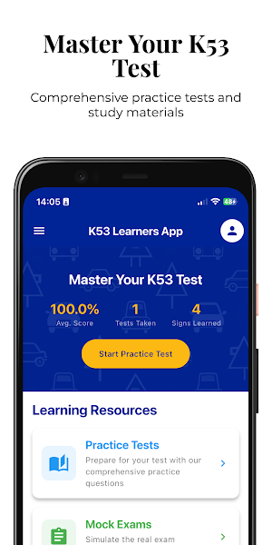 K53 Learners License App Screenshot 0