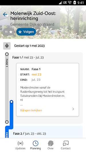 Dijk en Waard BouwApp Screenshot 2