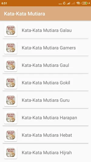 Kata-Kata Mutiara Screenshot 1