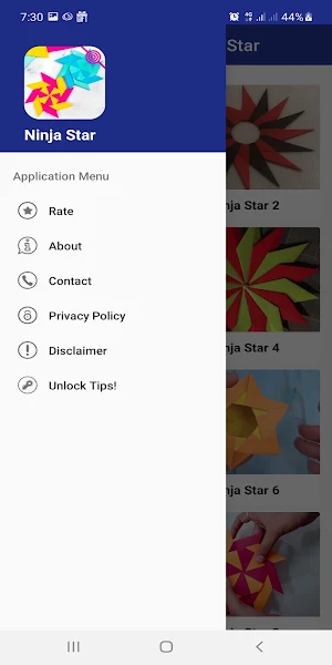 Make Origami Paper Ninja Star Screenshot 1