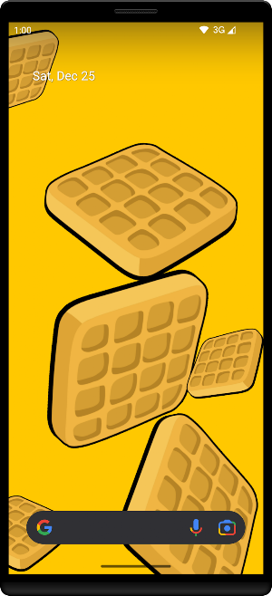 Waffles Live Wallpaper Screenshot 3