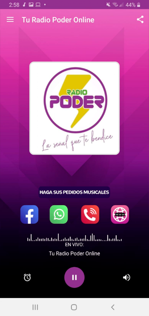 Tu Radio Poder Online Screenshot 1