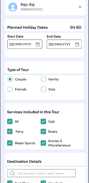 BuildThyItinerary Screenshot 1