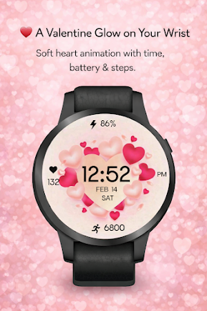 Valentine Digital Animated WF Screenshot 0