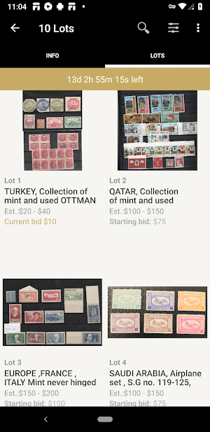 ISHTAR AUCTIONS Screenshot 2