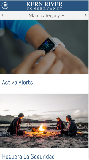 Kern River Conservancy Screenshot 3