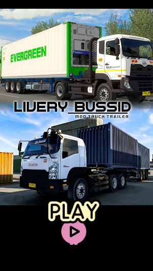 Livery Bussid Mod Truk Trailer Screenshot 1