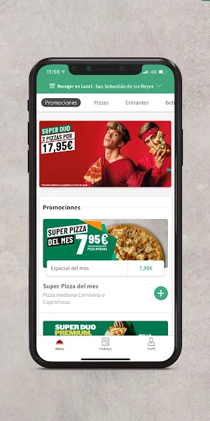 Papa John's Pizza España Screenshot 1