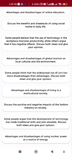 IELTS Writing Task 2 Screenshot 2