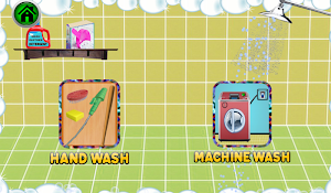 Little Laundry Service : Cloth Washing Game Screenshot 1