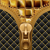 Gold lock screen