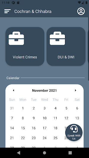 Cochran & Chhabra Criminal App Screenshot 1