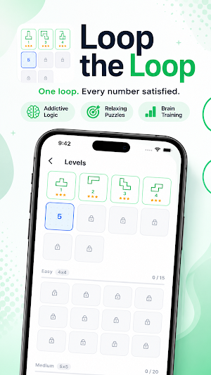 Loop The Loop: Logic Puzzle Screenshot 1