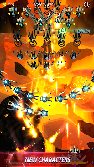 Star Sky Shooter RPG Shooting, Shoot 'Em Up TopGun Screenshot 0