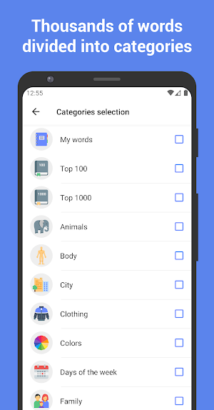 Learn Russian with Flashcards! Screenshot 1