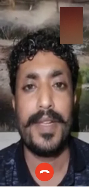 Rajbha Gadhvi Fake Video Call Screenshot 3
