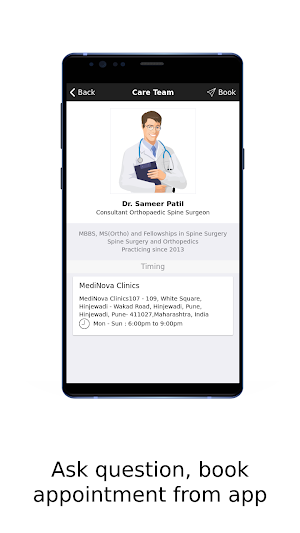 Medinova Clinic - Dr. sameer Patil Screenshot 2