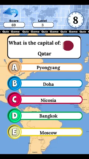 world capitals and flags quiz Screenshot 0