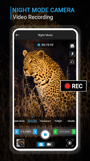 Night Camera Mode Photo Video Screenshot 2