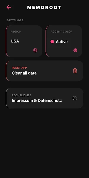 Memoroot Screenshot 2