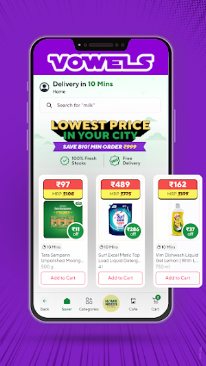 VOWELS – Shop Nearby Stores Screenshot 2