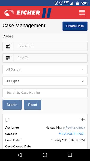 Eicher Uptime Screenshot 1