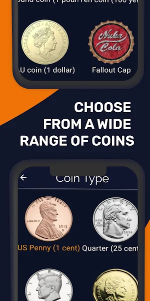 Just Flip A Coin - Coin Flip Screenshot 2
