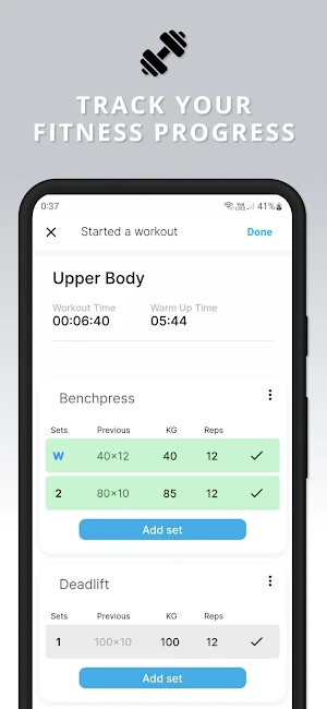Deadlift: Lift & Track Screenshot 0