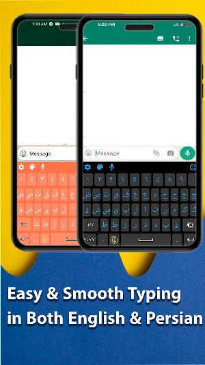 Persian colored keyboard theme Screenshot 2