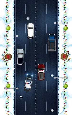 Christmas Car Racing Screenshot 2