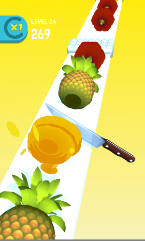 perfect fruit slices - cut ski Screenshot 2