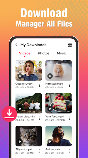 Video Downloader Player 2024 Screenshot 2