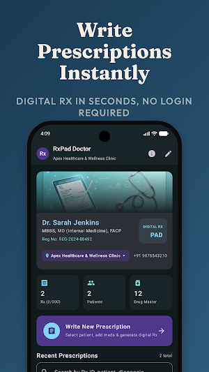 RxPad: Prescription Maker Screenshot 0